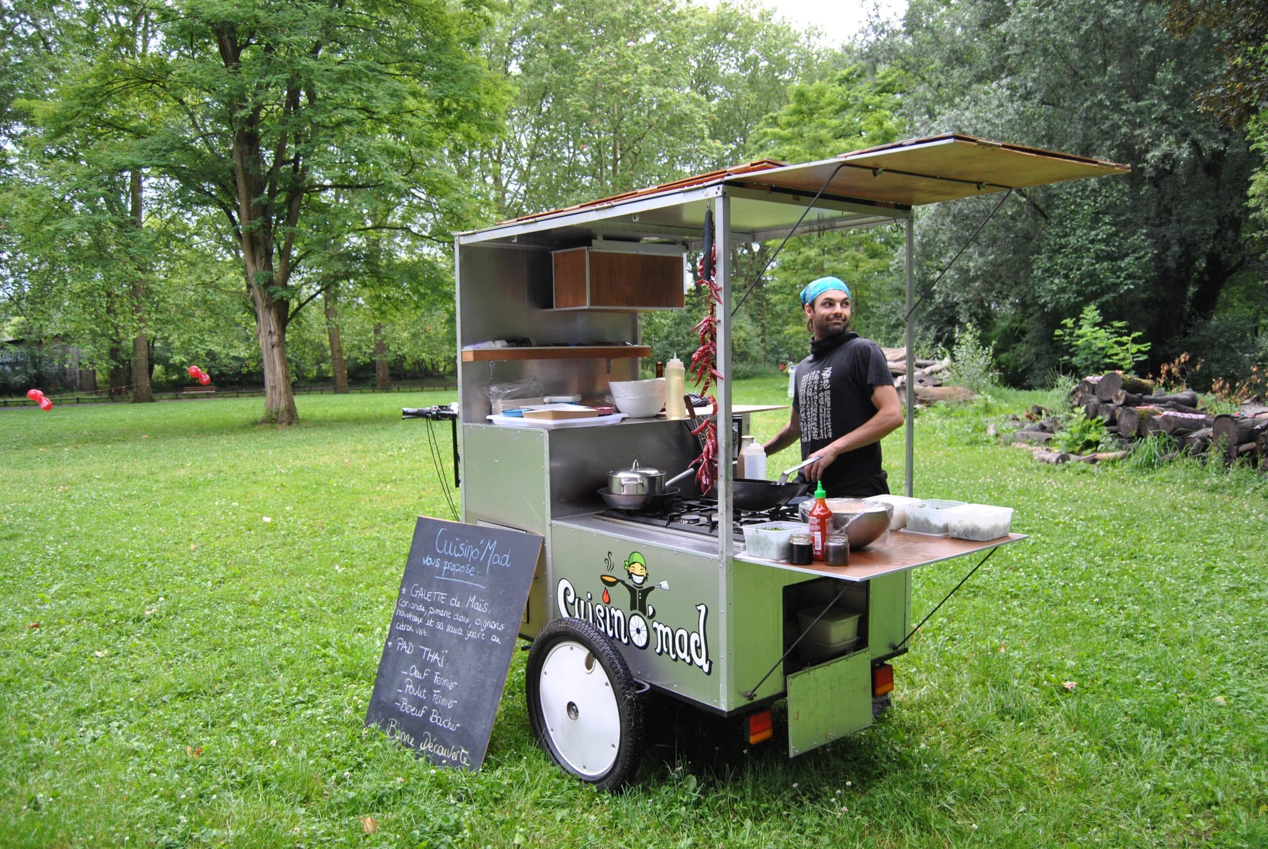 Lancement des food bikes à Lille : Français et Julien ont eu la bonne